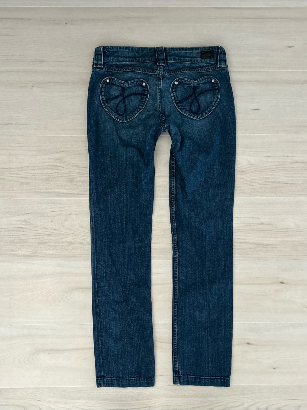 y2k juicy couture dark wash jeans